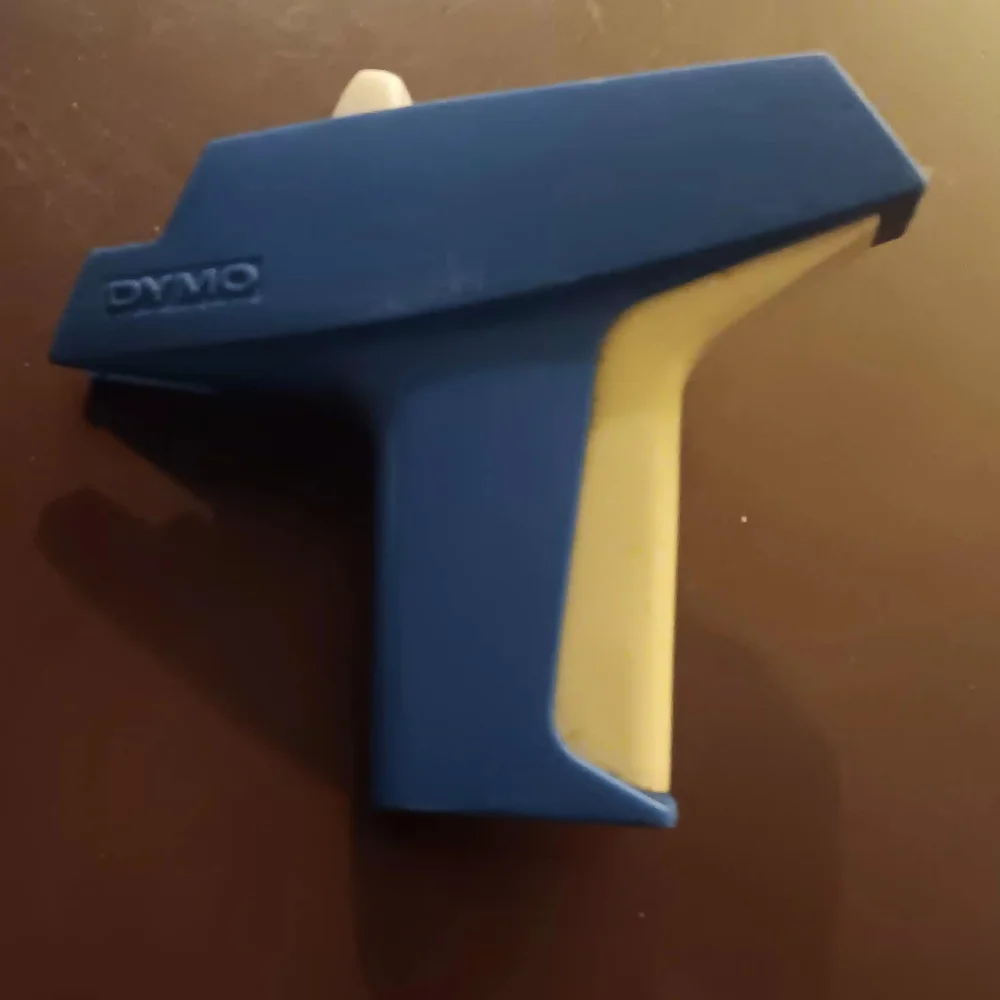 Blue and Cream Handheld Label Maker – Unbranded